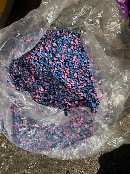 Photo of free Aquarium gravel - pink & blue (Old Woking GU22) #1
