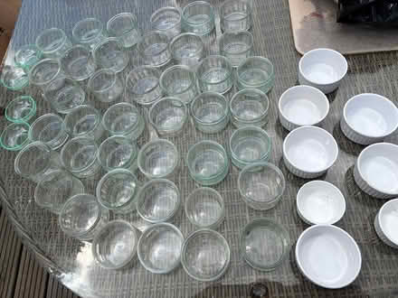 Photo of free Glass and White bowls (South Croydon CR2) #1