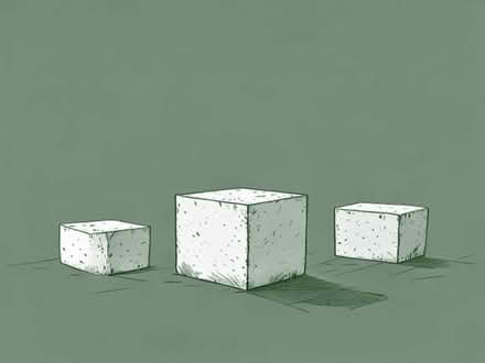Photo of free 9 concrete blocks (New Milton BH25) #1