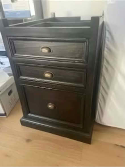 Photo of free Wooden Desk (Burkeville,Sea island near YVR) #1