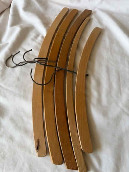 Photo of free Wooden hangers (Shirley, Croydon CR0) #1