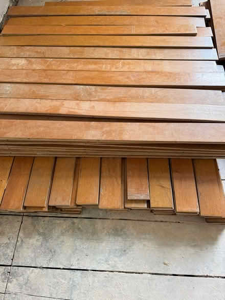 Photo of free Maple strip floorboards (Brent NW2) #1