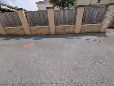 Photo of free Blue watering pipe (Bear Flat BA2) #1