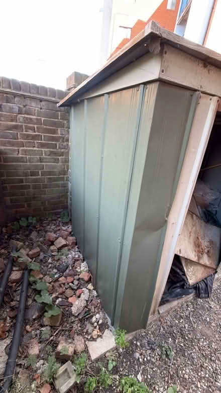 Photo of free old galvanised shed (Upper Clapton E5) #2