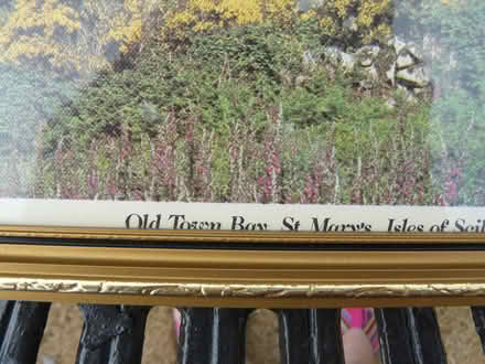 Photo of free Framed pic of Old Town Row, St Mary's, Scilly Isles (Kempsey WR5) #2