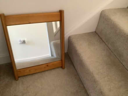 Photo of free A pine mirror (Stoke Mandeville HP22) #1