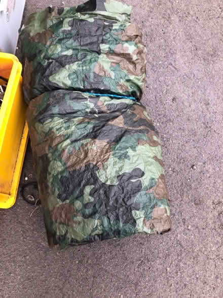 Photo of free Huge Camo Tarpaulin 6 x 5 metre (Elkstone GL53) #1