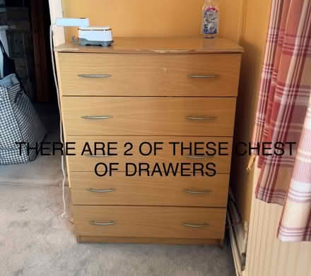 Photo of free 2 chest of drawers (Caterham CR3) #1