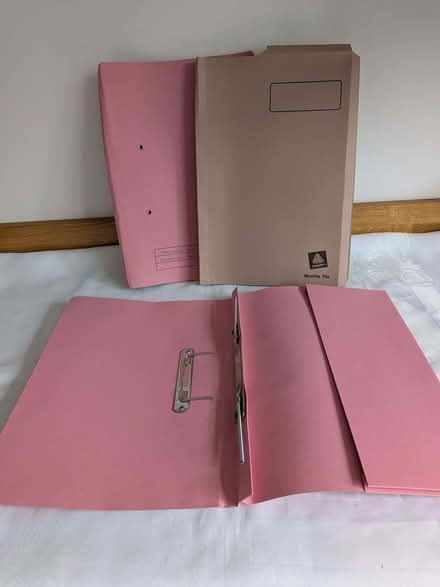 Photo of free Pocket Spring Folder Document Files 32mm Capacity - used (Downend BS16) #1
