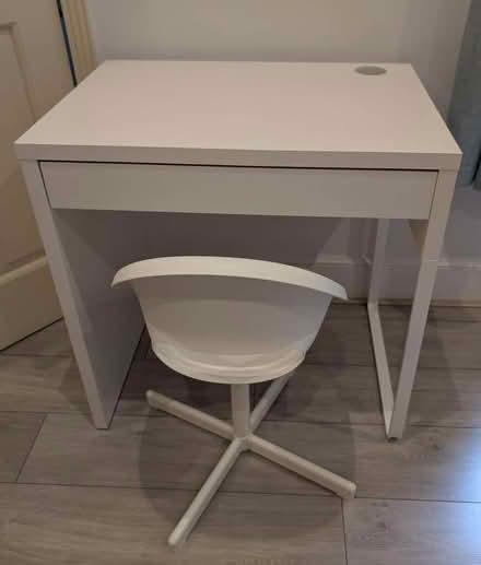 Photo of free Children's White Desk and Swivel Chair (Chelsea SW3) #2