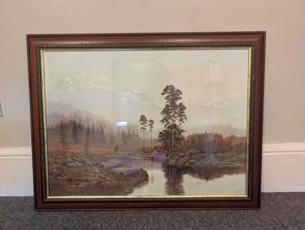 Photo of free Framed print - misty mountain (Bedford Centre MK40) #1