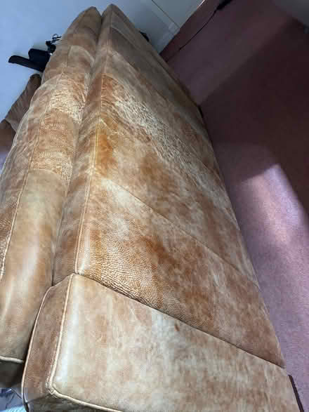 Photo of free 2 leather sofas (Letham DD8) #3