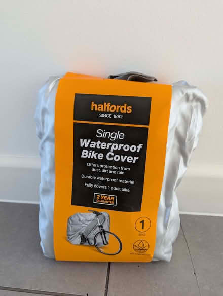 Photo of free Brand new single waterproof bike cover (West Kensington W14) #1