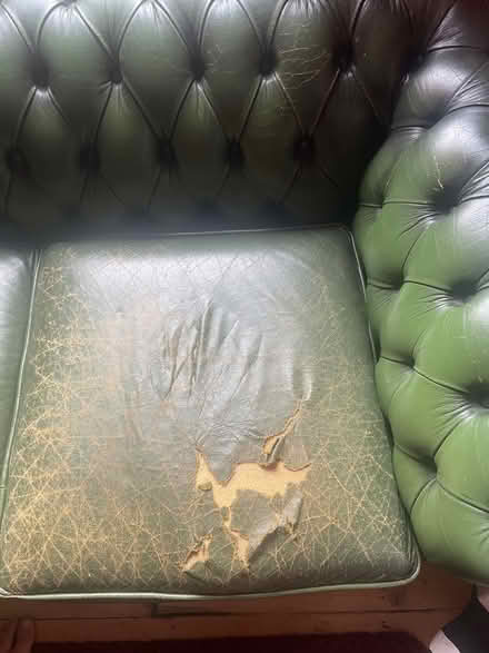 Photo of free Chesterfield Sofa (Todmorden) #3