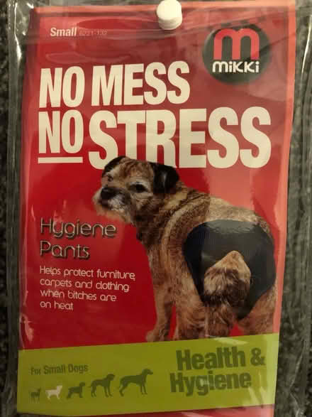 Photo of free Female dog hygiene pants and pads (Cherry Hinton CB1) #1