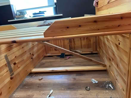 Photo of free Double bed frame and mattress (Weaverham CW8) #4