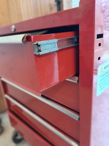 Photo of free Clarke 5 drawer tool cabinet - needs repair (Orton CA10) #1