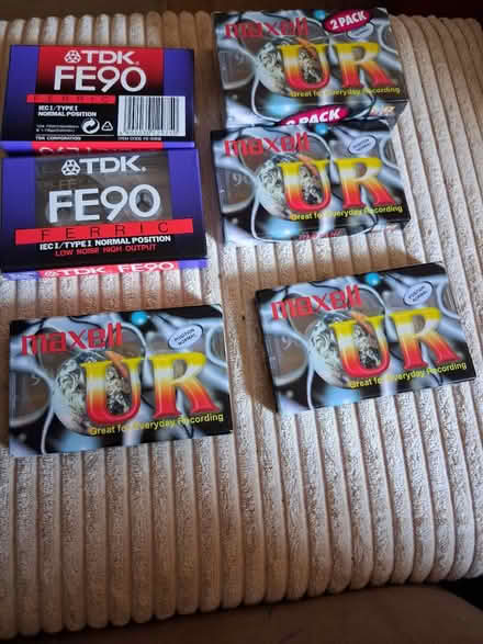 Photo of free Cassette Tapes unopened (Colchester CO4) #1