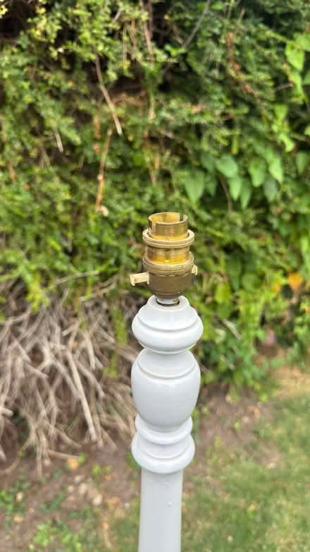 Photo of free Grey uplighter - working (Bassingbourn, SG8) #2