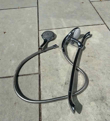 Photo of free Shower head, hose and wall fixing. (Haywards Heath RH16) #1