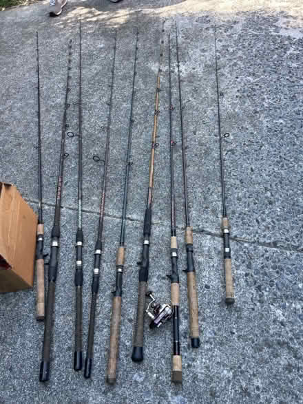 Photo of free Fishing rods and reel (Silver Spring MD) #1