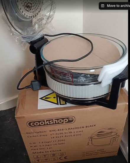 Photo of free Cookworks Halogen Cooker (Washington NE37) #2