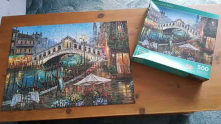 Photo of free 500 piece puzzle (Lords Wood ME5) #1