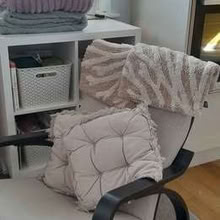 Photo of free Throws x 2 seat pads x 2 & cushion covers x 2 (Emsworth PO10) #1