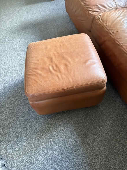 Photo of free Real Leather Sofa (Kirkhams M45) #4