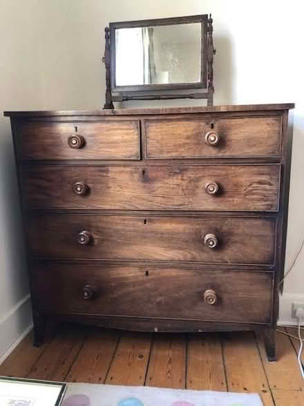 Photo of free Victorian chest of drawers (Gospel Oak NW5) #1