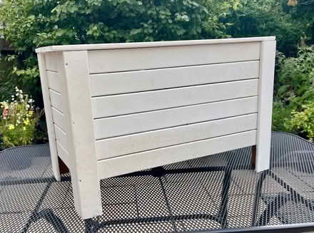 Photo of free White Painted Pine Wood Chest (Corner Hall HP2) #1