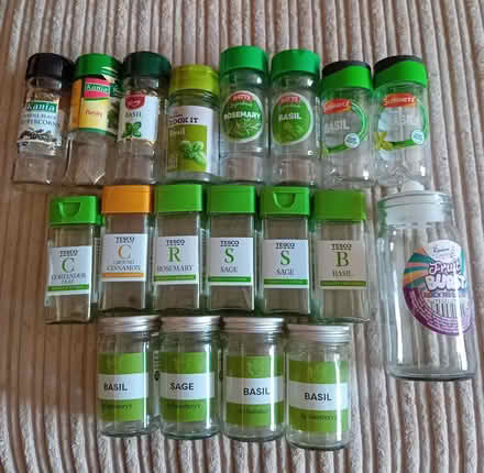 Photo of free Empty herb jars (Old Harlow CM17) #1