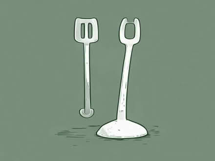 Photo of Spade and garden fork (St Ann's Wells Gardens area BN1) #1