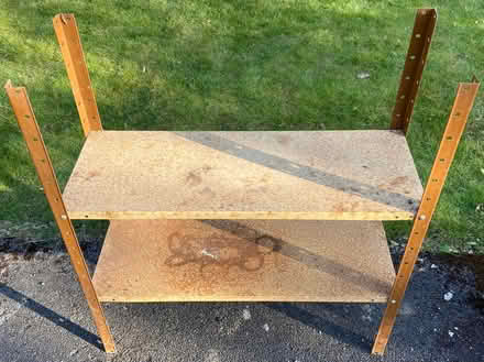 Photo of free Metal shelf rack (Old Slade KT16) #2