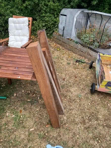 Photo of free Heavy wood beams (Clontarf) #2