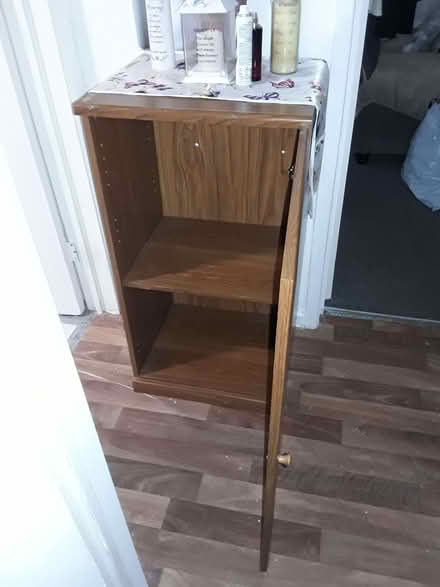 Photo of free Cabinet - wood and glass (Blacon CH1) #3