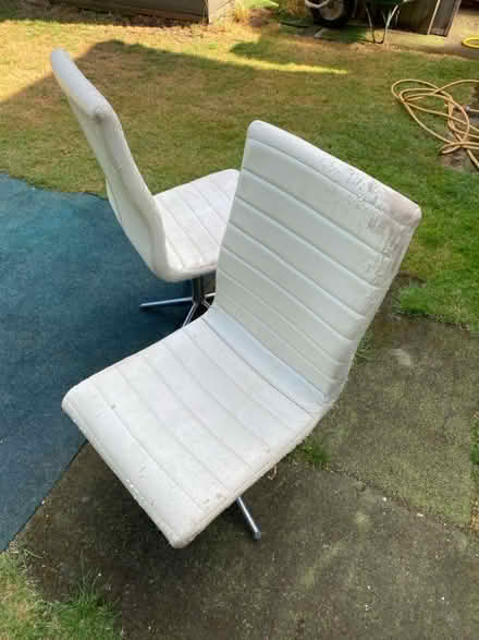 Photo of free Padded swivel chairs could do with recovering (Bishopston BS7) #3