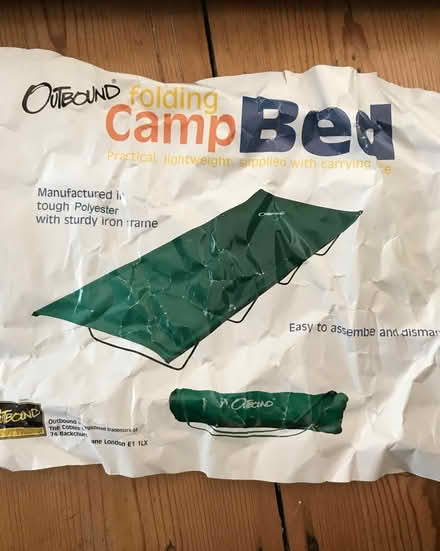 Photo of free Folding camp bed (Off Woodbridge road IP4) #2