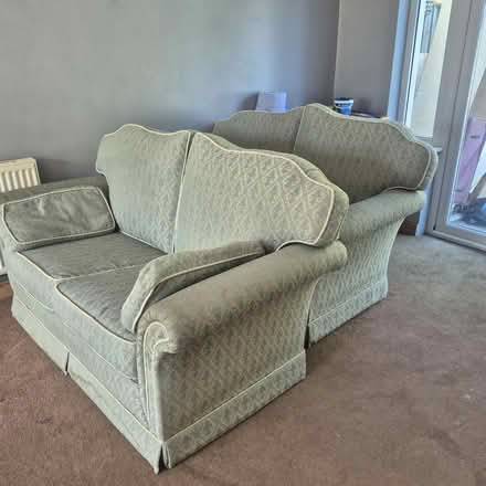 Photo of free 2× 2 seater sofa (Boggart hill LS14) #3