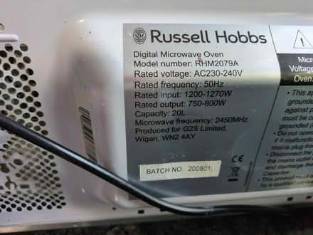 Photo of free Microwave (Hersham KT12) #3