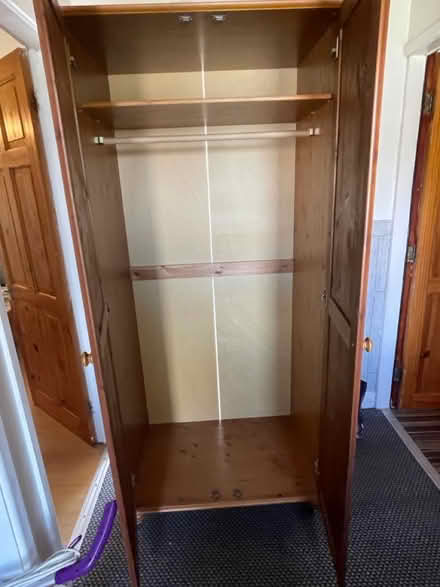 Photo of free Pine double door wardrobes (Lancaster bowerham) #3