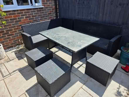 Photo of free Garden dining set no cushions (Great ashby SG1) #1