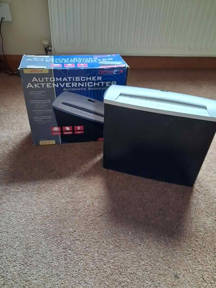 Photo of free Mains operated automatic shredder (Rhayader LD6) #1