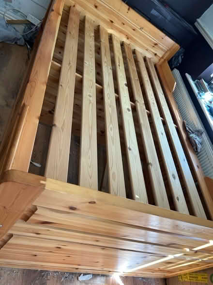 Photo of free Double bed frame and mattress (Weaverham CW8) #1