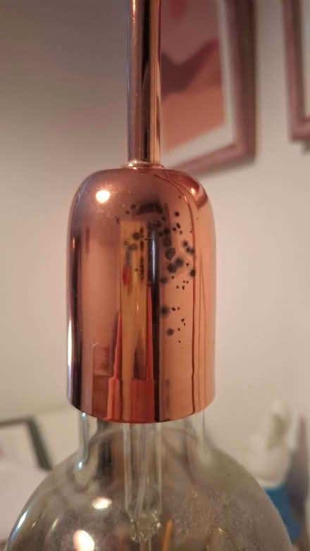 Photo of free Copper tone table light (Caversham RG4) #4