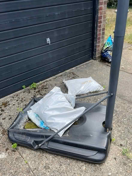 Photo of free Basketball stand and hoop (Kingsway CB4) #3