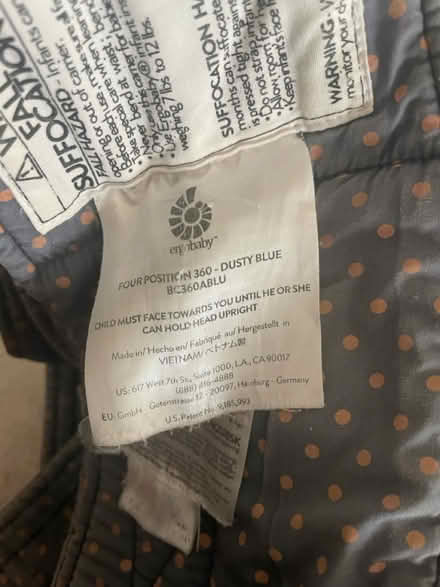 Photo of free 4 position baby sling/carrier (Caldy) #2