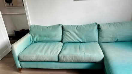 Photo of free L shaped couch (Earlsfield SW18) #2