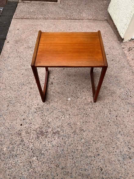 Photo of free Small coffee table - teak (Penrith CA11) #3
