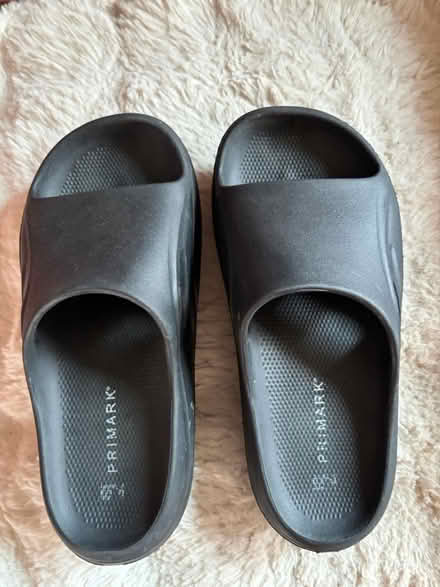 Photo of free Black sliders size 5 (Near Shirehall SY2) #1